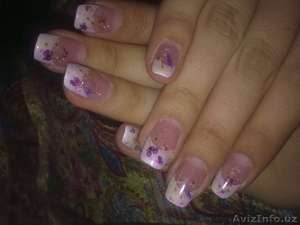Наращивание ногтей акрилом #29779