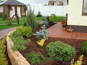 Озеленение,  ландшафтный дизайн,  проектирование,  строительство,  водопады,  газоны,  #156079