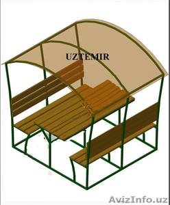 БЕСЕДКИ, КАЧЕЛИ, СКАМЕЙКИ  527-40-17 #159998