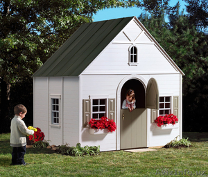 Живописный детский игровой домик. Дом — ИГРУШКА. #162102