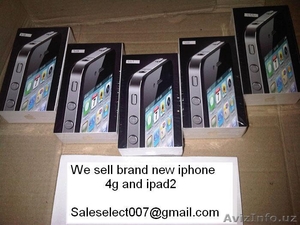Продажи новых iphone 4G 32GB и IPAD 2 на складе в  #290501