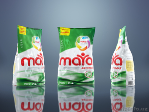 Cверх концентрированный,  без фосфатный стиральный порошок MAYA #291842