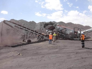 Мобильная дробильно-сортировочная установка на гусеничном ходу  #314136