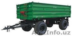 прицеп  тракторный с настовными бортами 4, 5 - 6т #428402