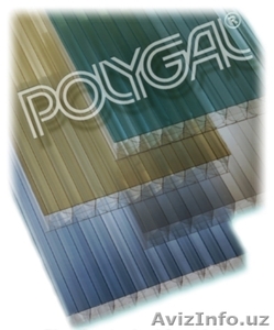 поликарбонатные сотовые плиты ПОЛИГАЛЬ!!! #691926
