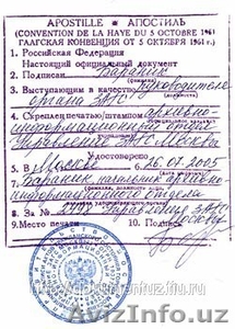 АПОСТИЛЬ в Узбекистане #758158