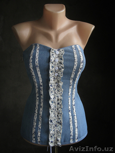 ДЖИНСОВЫЙ КОРСЕТ #865161