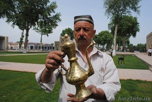 Коканд — ремесленники — чеканщик #856767