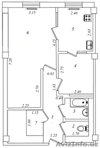 Продается 1 комнатная квартира  #945162