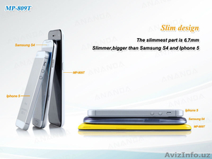 Самый Изящный и мощный Смартфон MP-809T. Новый,  4ядерный,  FullHD,  2Gb ОЗУ #1076883