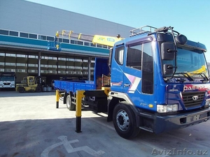 Грузовик с КМУ   Daewoo Royal Novus #1088679