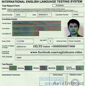 Подготовка к IELTS (лич. Результат 8.5) #1090322