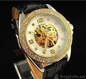 Шикарные женские механические часы Winner #1083831