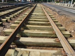 Деревянные шпалы от Производителя тип1,  тип2,  брусья под стрелочные переводы  #1108765