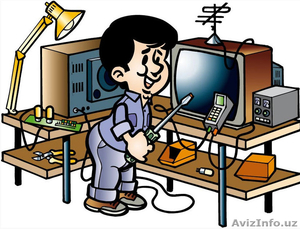 Ремонт телевизоров на дому. В Ташкенте. Узбекистан. Гарантия! #1118899
