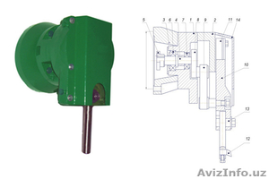 Долбёжная головка ГД-1,  для фрез станков #1182438