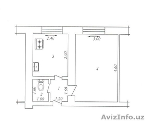 Квартира 1 комнатная недорого #1240547