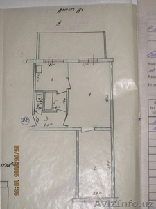 Продаётся своя 2/3/5,  Авиасозлар-4 (лисунова4, армянские),  балкон 2x6 #1288307