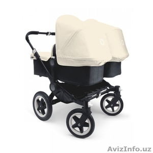 Bugaboo Donkey Twin Extendable Silver Complete Stroller #1300977