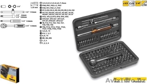 Набор насадок и принадлежностей,  и сменных наконечников  101шт,  Topex 39D359 #1319451