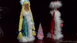 шампанское дед мороз и снегурочка #1340776