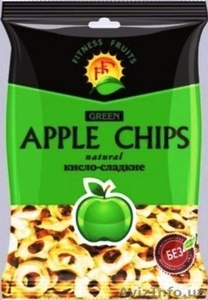 Яблочные чипсы  APPLE CHIPS #1373613