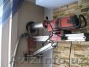 (Перфоратор) Сверлим бетон с алмазной коронкой аккуратно #1389190