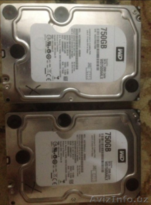 Жётские диски новые 750 Gb Sata. #1460838
