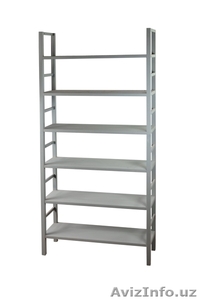 Стеллажи нержавеющие с решетками #1482614