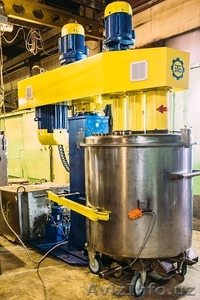 Диссольвер с гидравлическим подъемом инструмента от производителя. #1523937