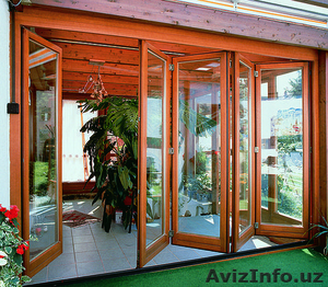 Раздвижные конструкции –  Гармошка aluplast (Германия) #1534018