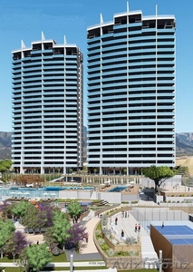 АПАРТАМЕНТЫ НА ПЕРВОЙ ЛИНИИ МОРЯ,  г.Бенидорм,  Испания. Без комиссии #1544896