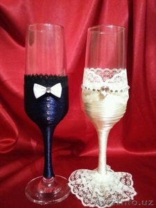 Свадебные фужеры  #1548200