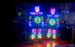 Светящийся программируемый костюм для шоу #1591267