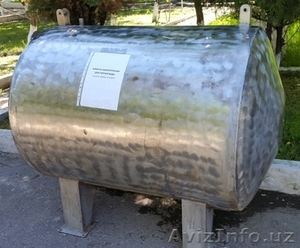 Бак (мешалка,  ёмкость,  варочный котёл,  канистра,  резервуар,  бункер) из металла #1592834