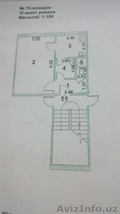 Продается своя квартира 1/4/4 Чилонзар-8 без балкона #1592223