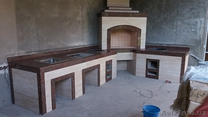 летние кухни,  барбекю с нуля под ключ. #1599556