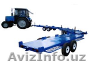 Тележки садовые для транспортировки контейнеров ТТК - 3 #1601497