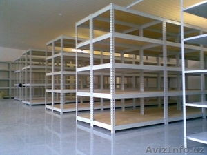 Изготовление складских,  торговых и архивных стеллажей Стеллажи Паллетные стеллаж #1605145