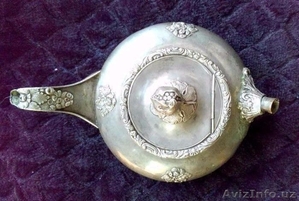 Антикварный чайник FRAGET warszawa 1843 г #1619055