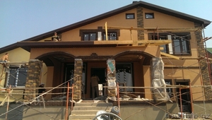 Фасад дома в Ташкенте Фасадные работы от профессионалов. Мы ценим Ваше время. По #1629975