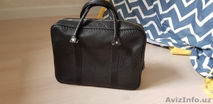 Новый мужской портфель из натуральной кожи  #1632989