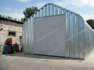 Разборные бескаркасные АНГАРЫ #1636370