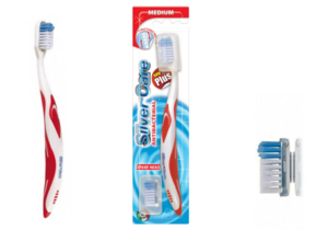 PIAVE Plus new soft/medium toothbrush + spare head #1651169