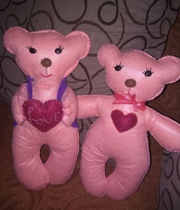 Мишка из фетра #1662323