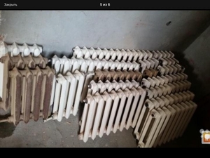 Куплю недорого чугунные батареи б/у  #1666187