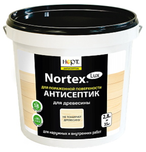 Антисептик «Nortex»-Lux для древесины дерева #1669274