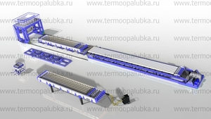 Линия производства пустотных плит перекрытия (от 10 плит/сутки) #1671257