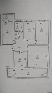 Продается 4/3/5 квартира на 6-микра р-не +998977141416 #1689130