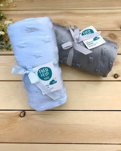 Воздушный,  легкий Флисовый плед. Размер 90/70см 120/100см #1690940